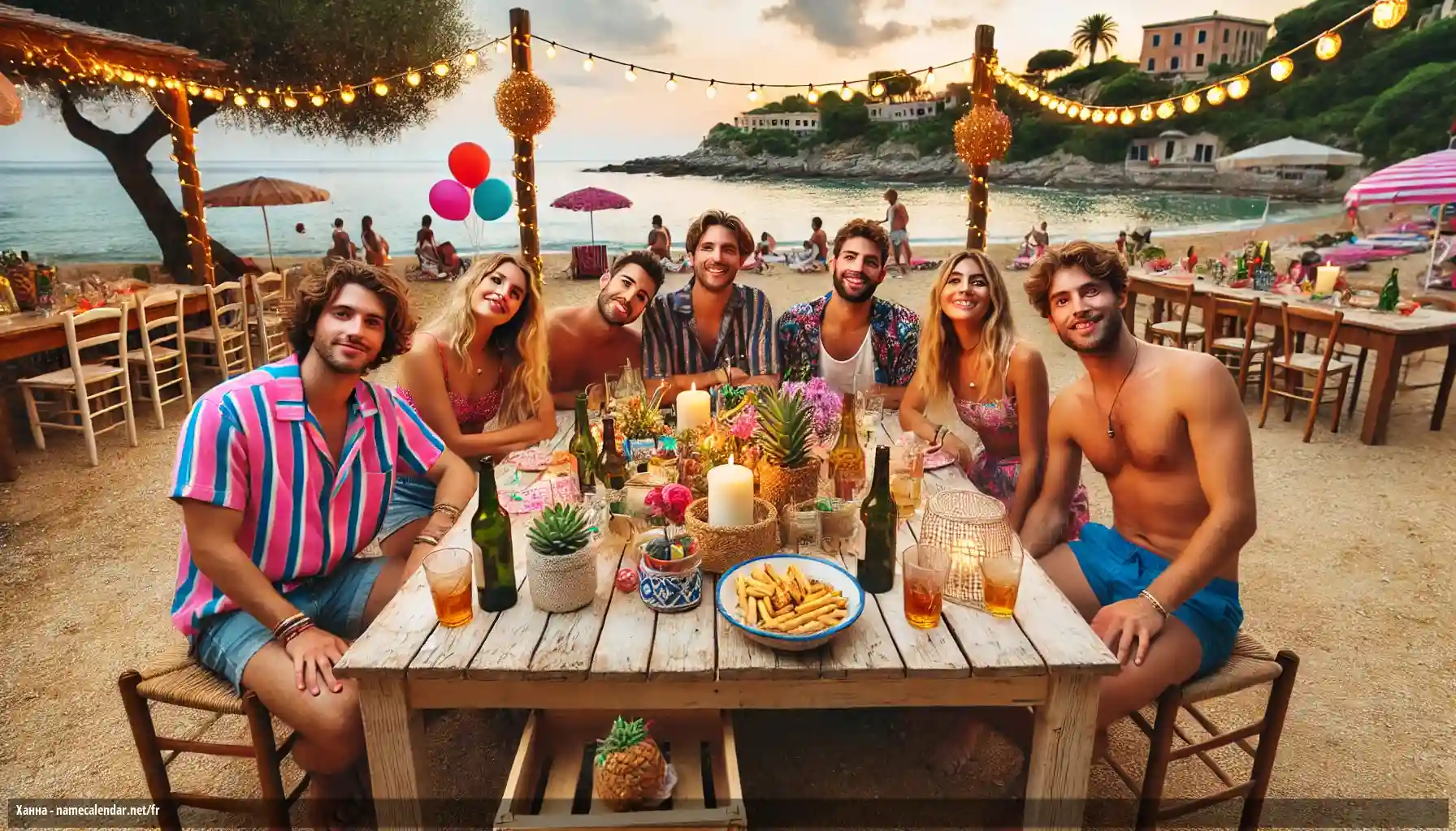 Célébration du jour du nom et du nom - Ханна