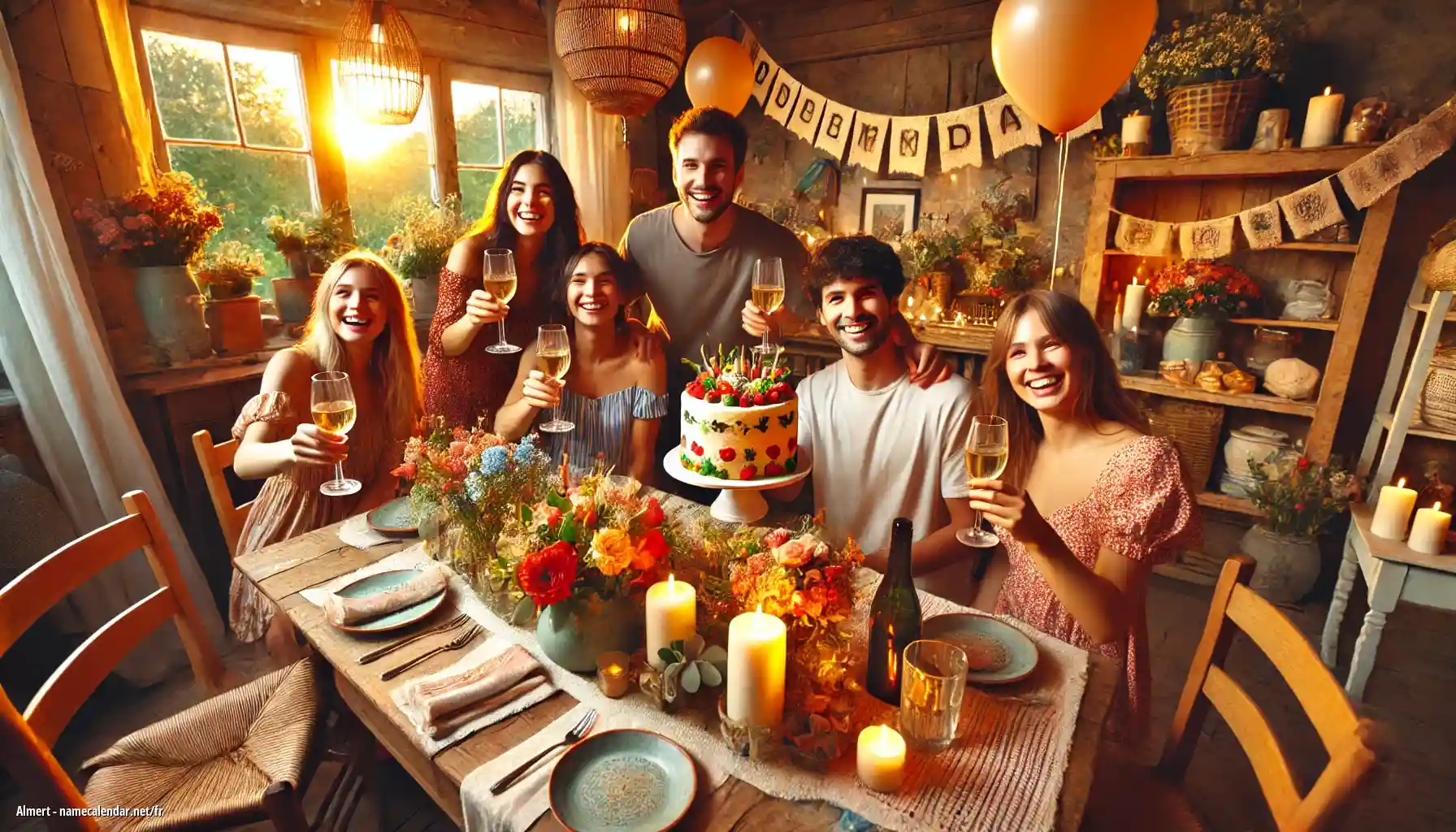 Célébration du jour du nom et du nom - Almert