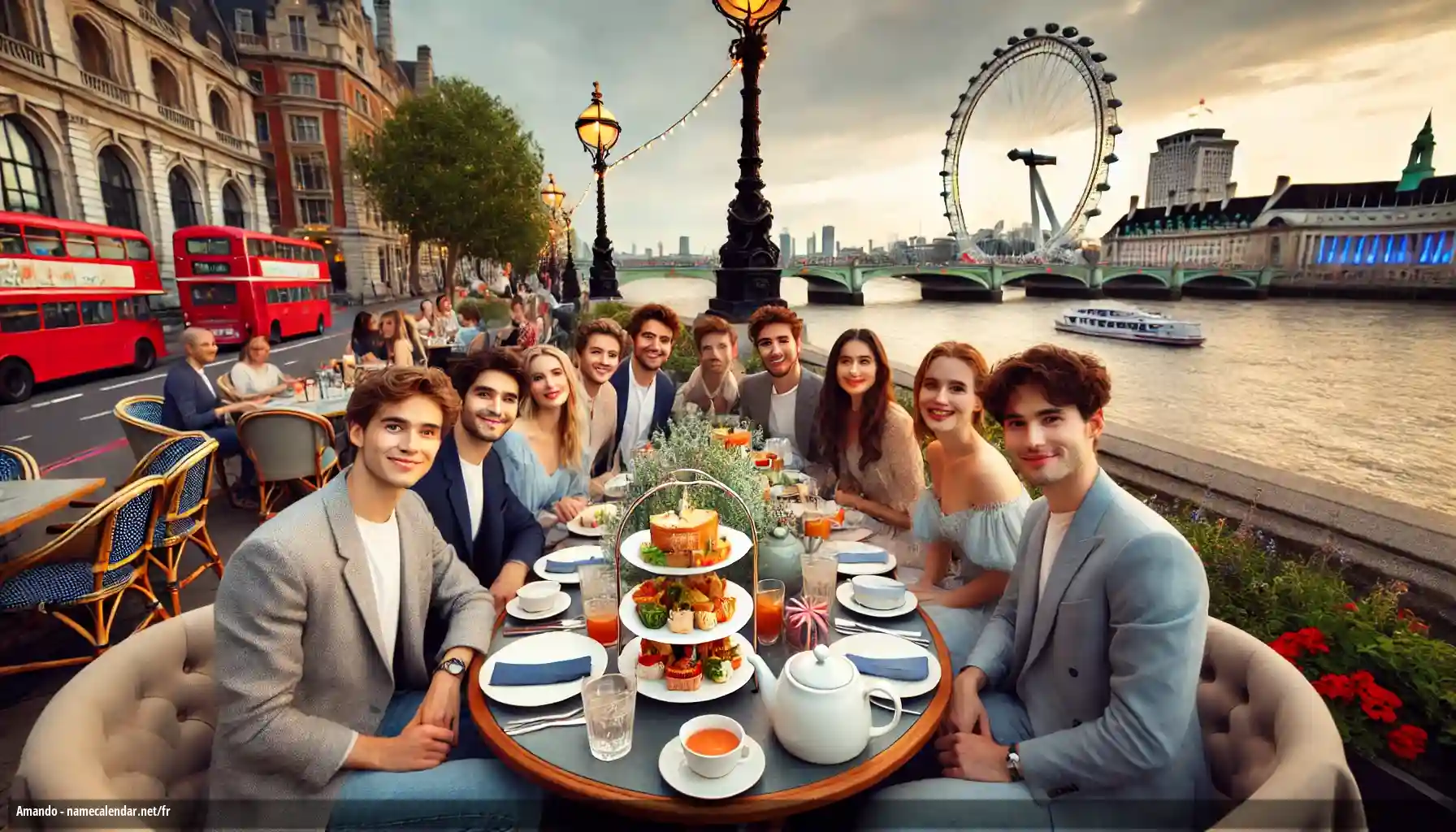 Célébration du jour du nom et du nom - Amando