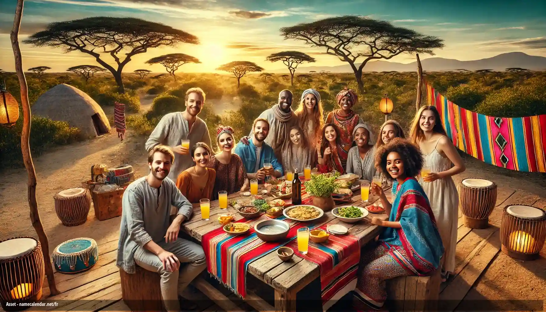 Célébration du jour du nom et du nom - Asset