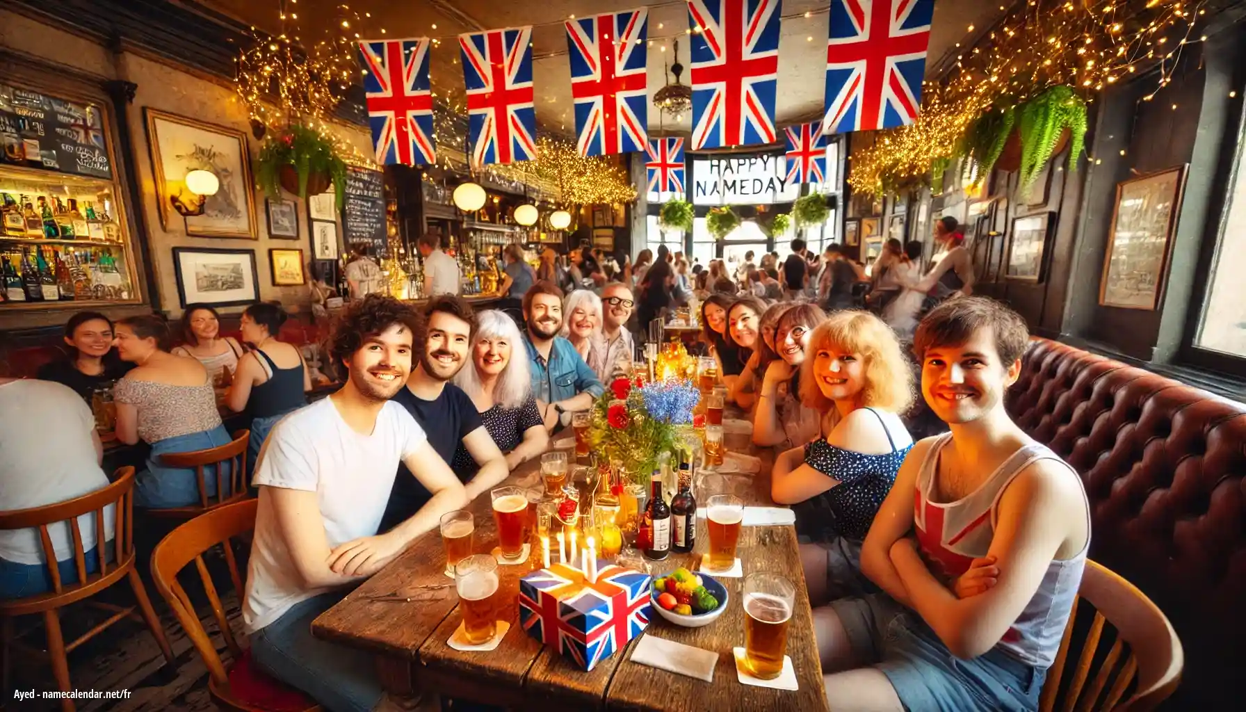 Célébration du jour du nom et du nom - Ayed