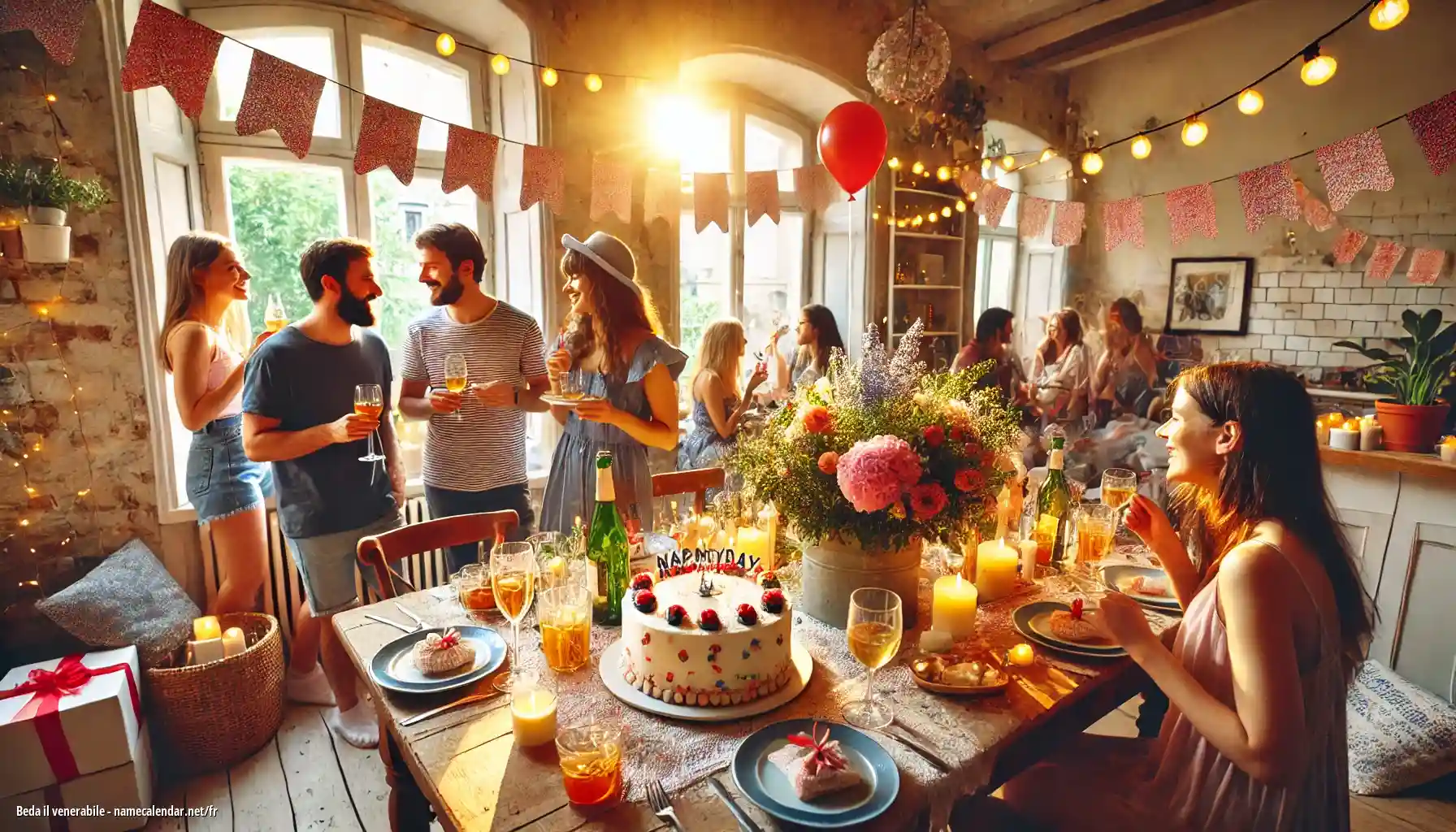 Célébration du jour du nom et du nom - Beda il venerabile