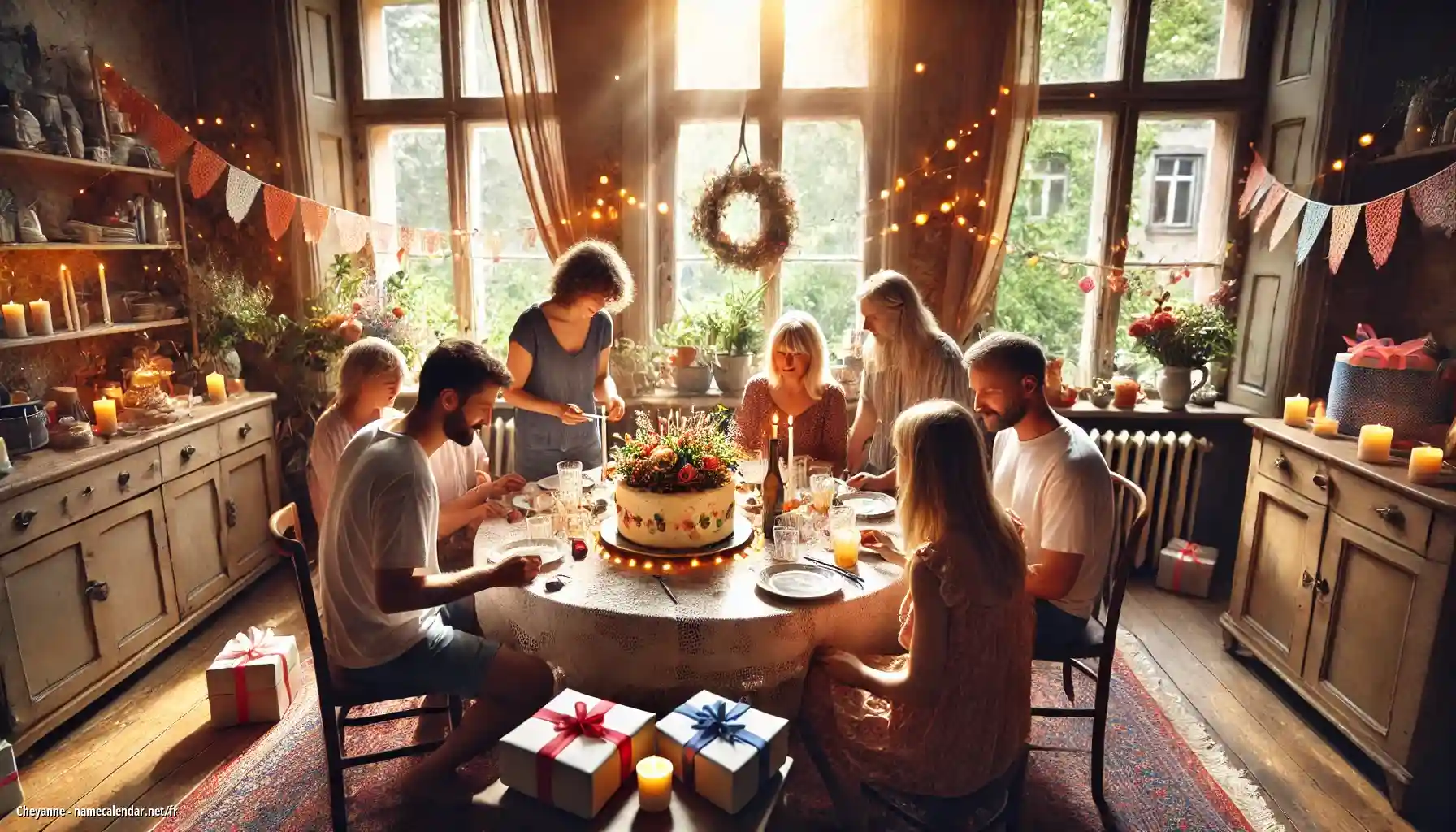 Célébration du jour du nom et du nom - Cheyanne