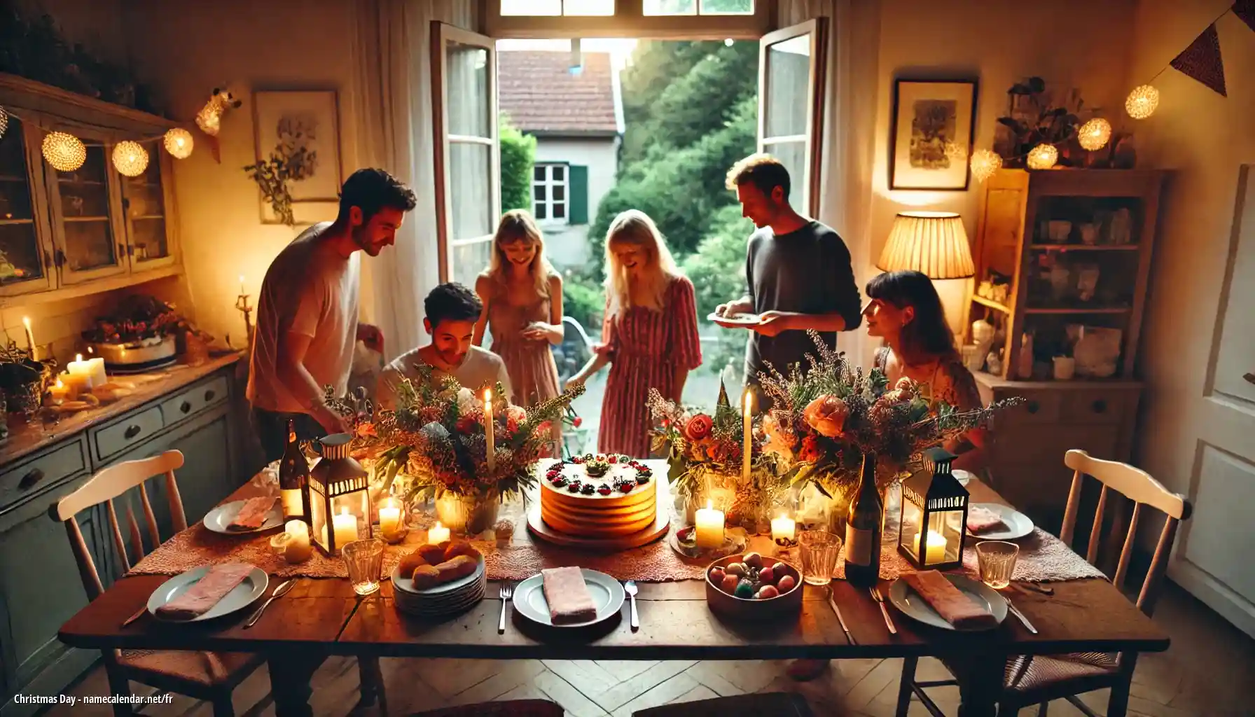 Célébration du jour du nom et du nom - Christmas Day