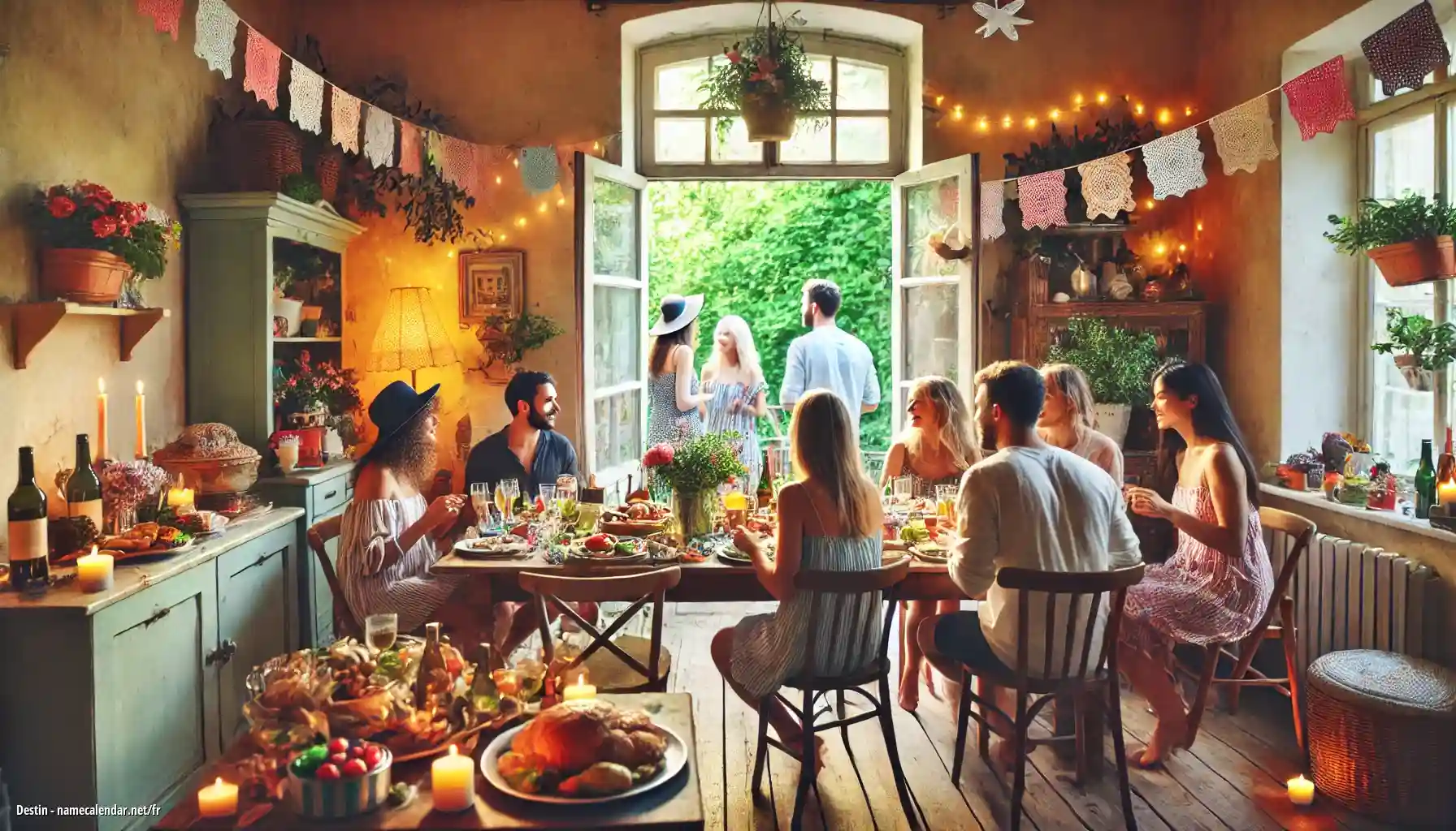 Célébration du jour du nom et du nom - Destin