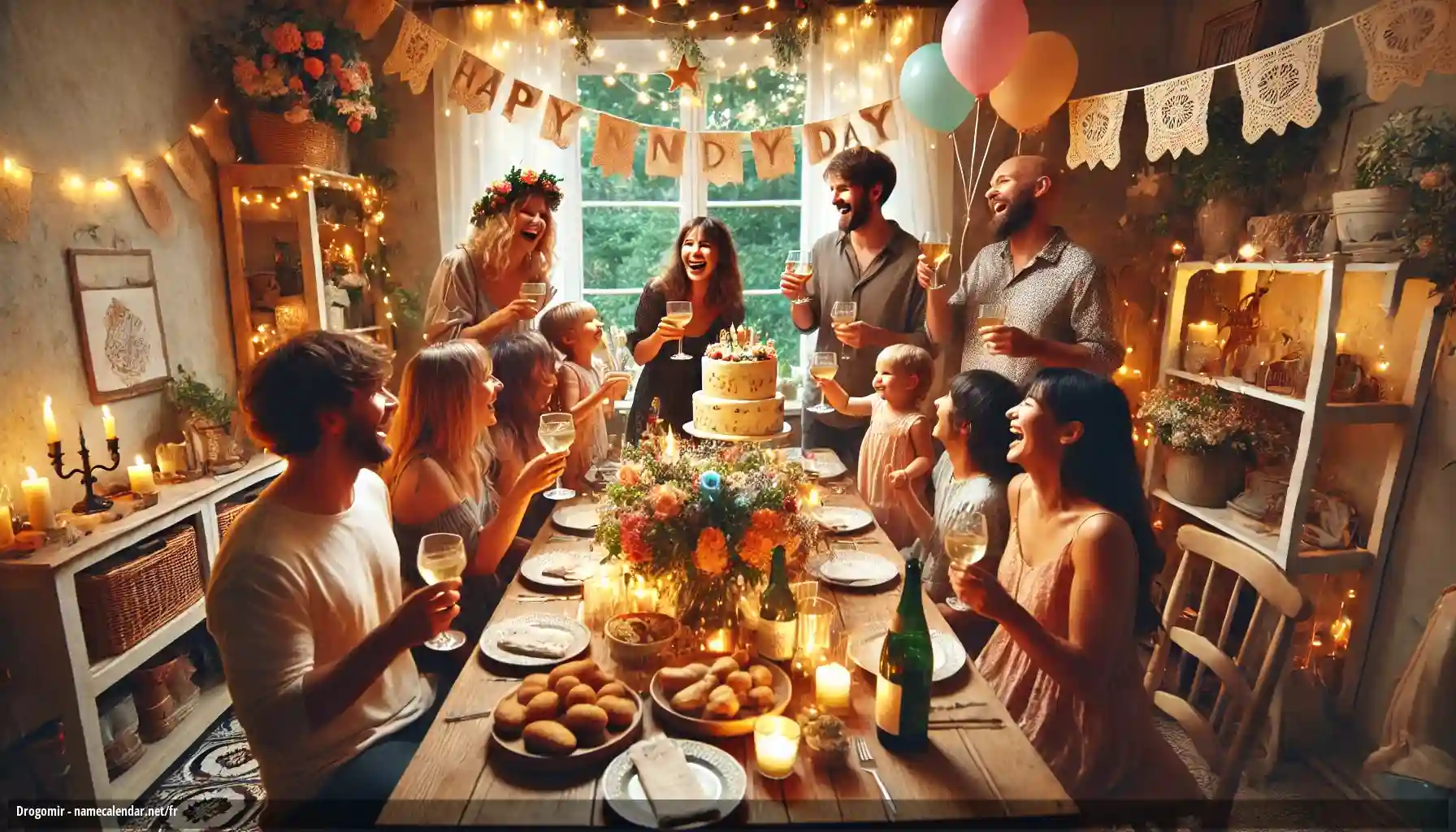 Célébration du jour du nom et du nom - Drogomir