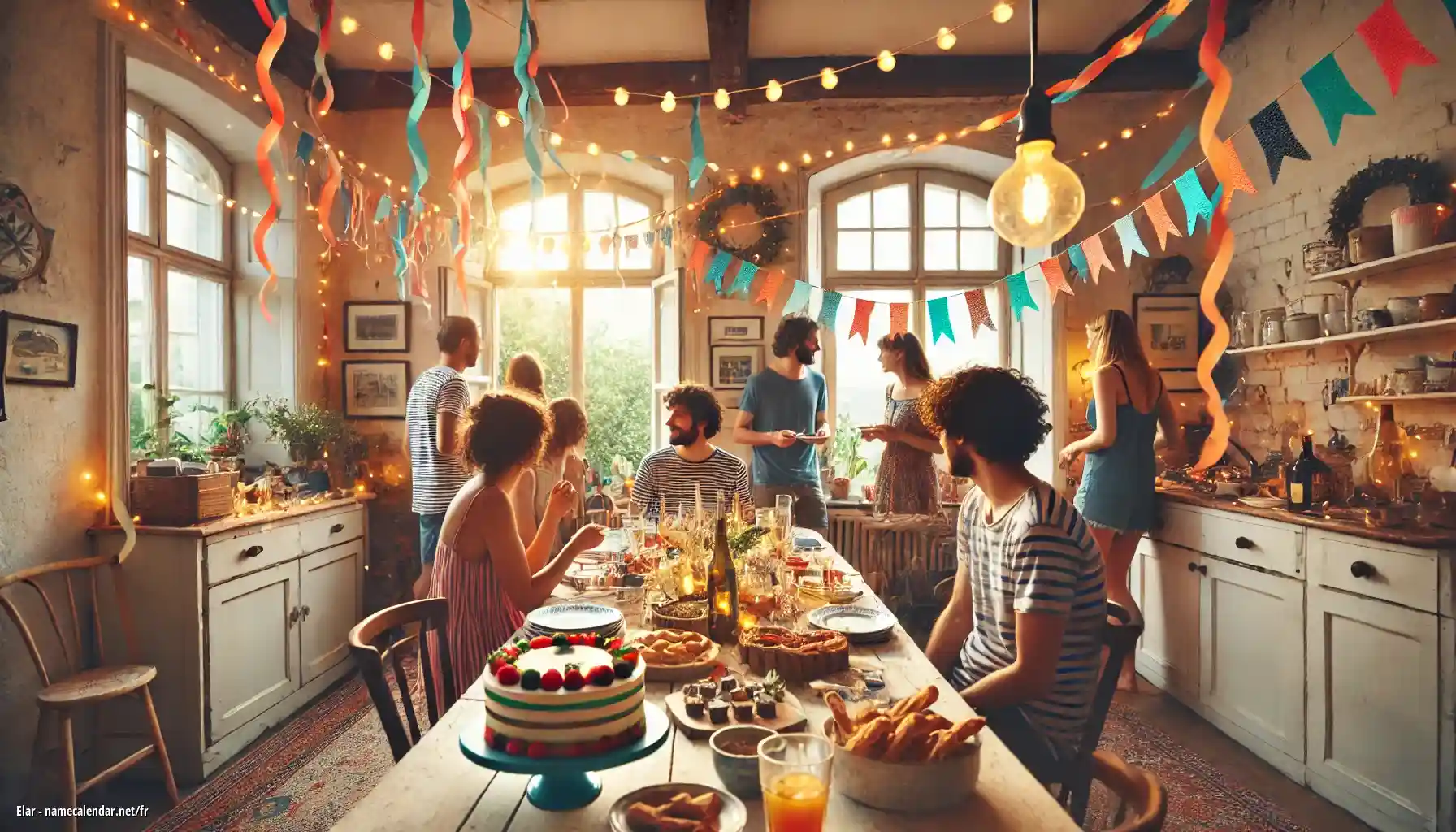 Célébration du jour du nom et du nom - Elar