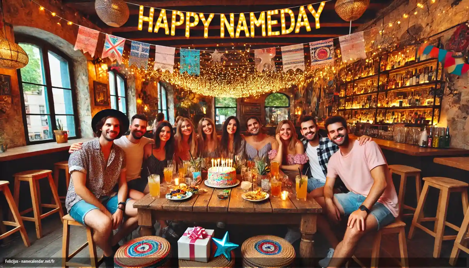 Célébration du jour du nom et du nom - Felicijus