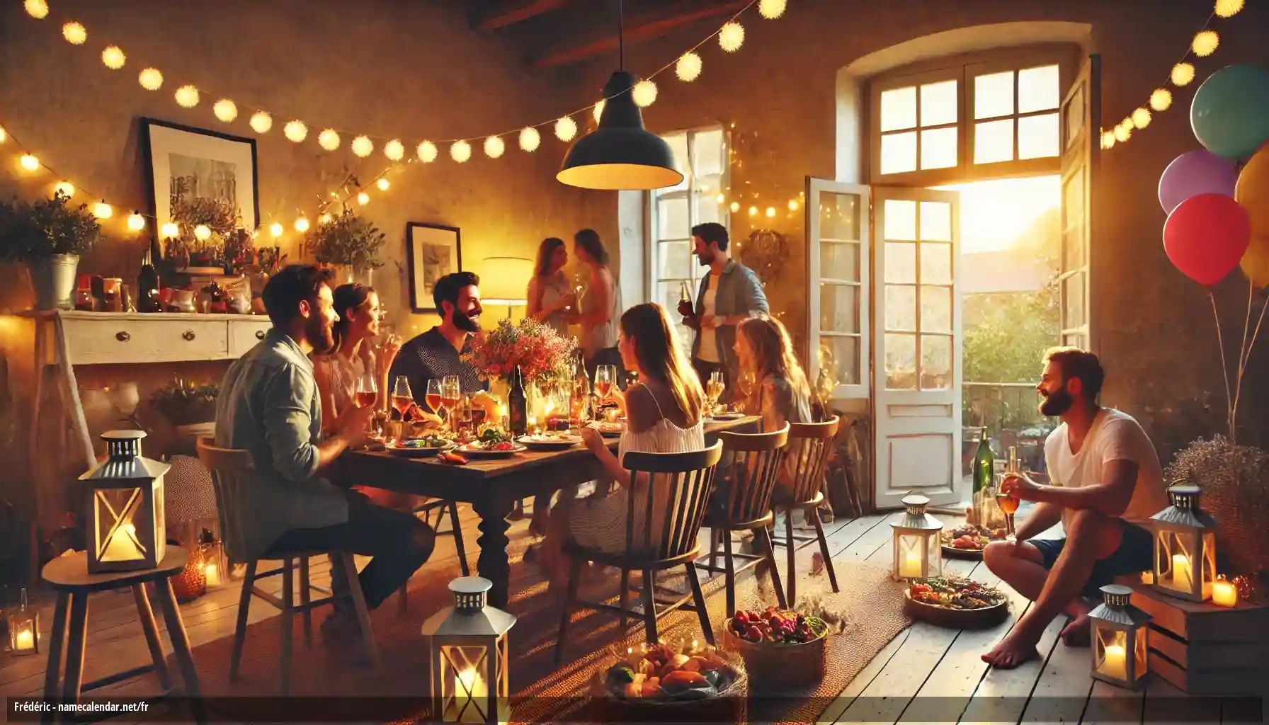 Célébration du jour du nom et du nom - Frédéric