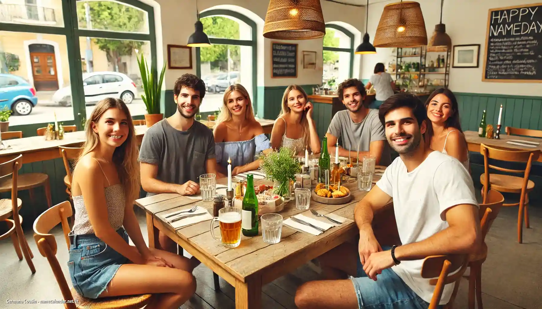 Célébration du jour du nom et du nom - Germana Cousin