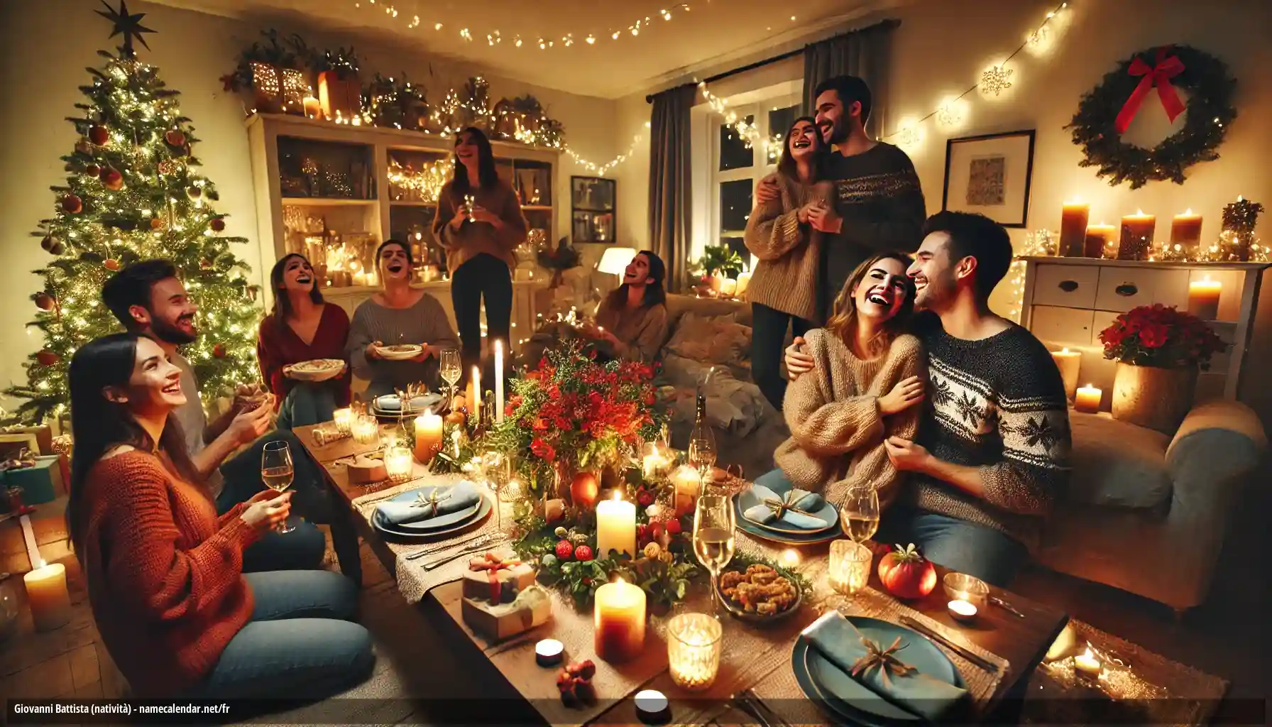 Célébration du jour du nom et du nom - Giovanni Battista (natività)