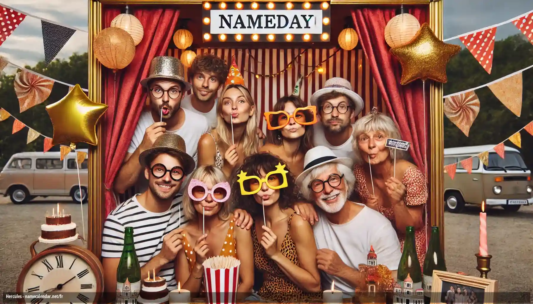 Célébration du jour du nom et du nom - Hercules