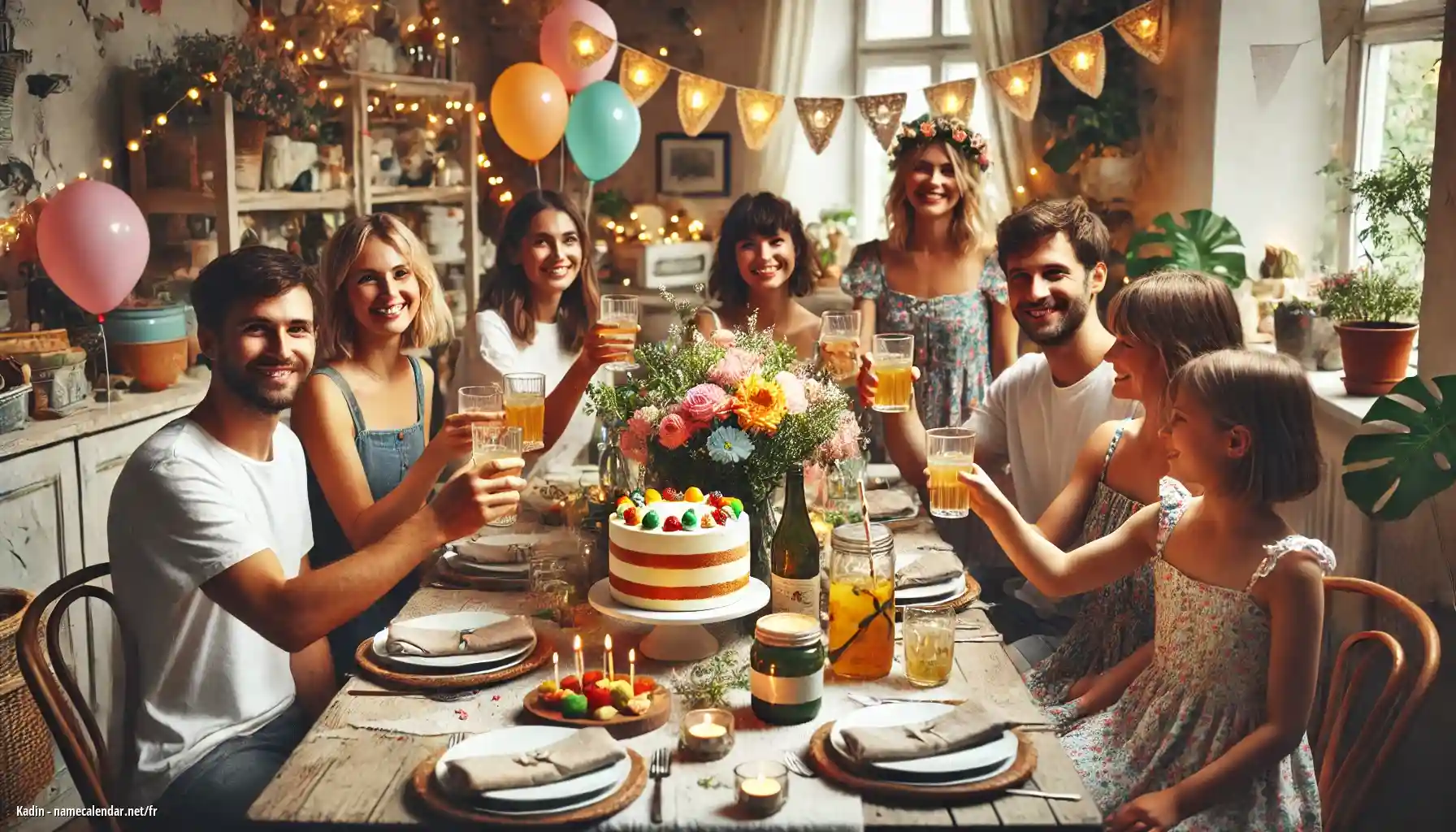 Célébration du jour du nom et du nom - Kadin