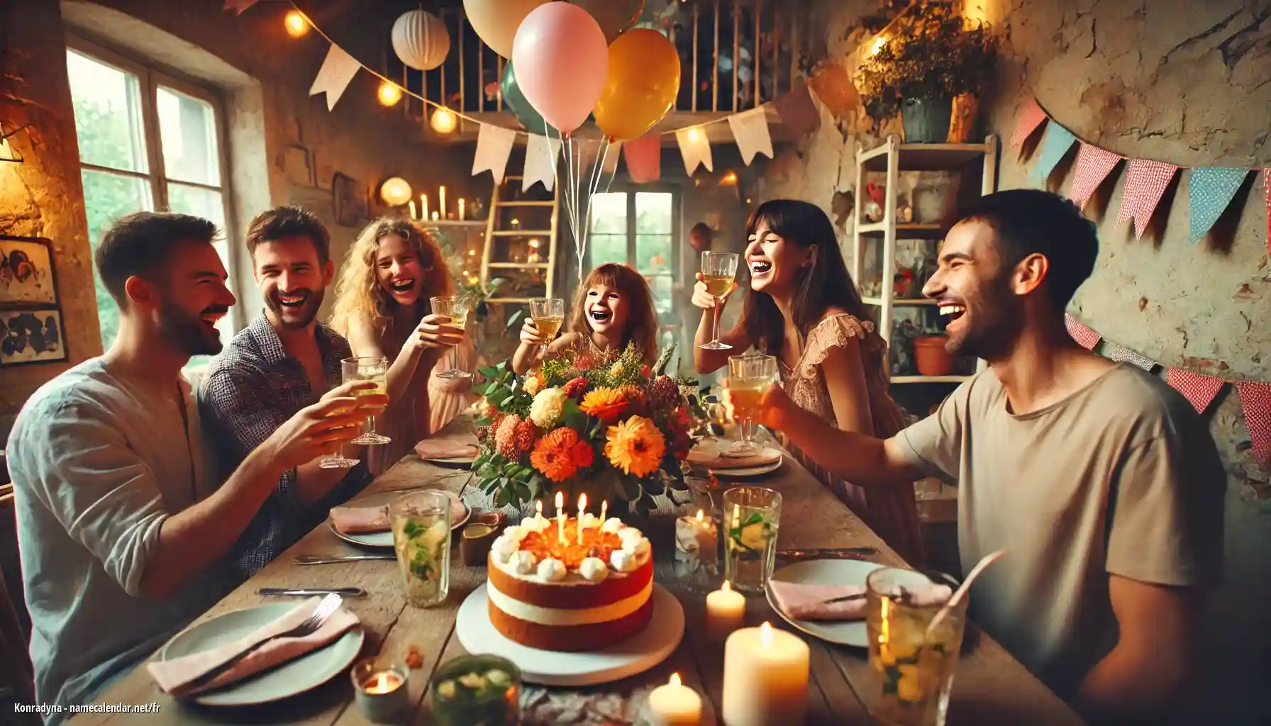 Célébration du jour du nom et du nom - Konradyna