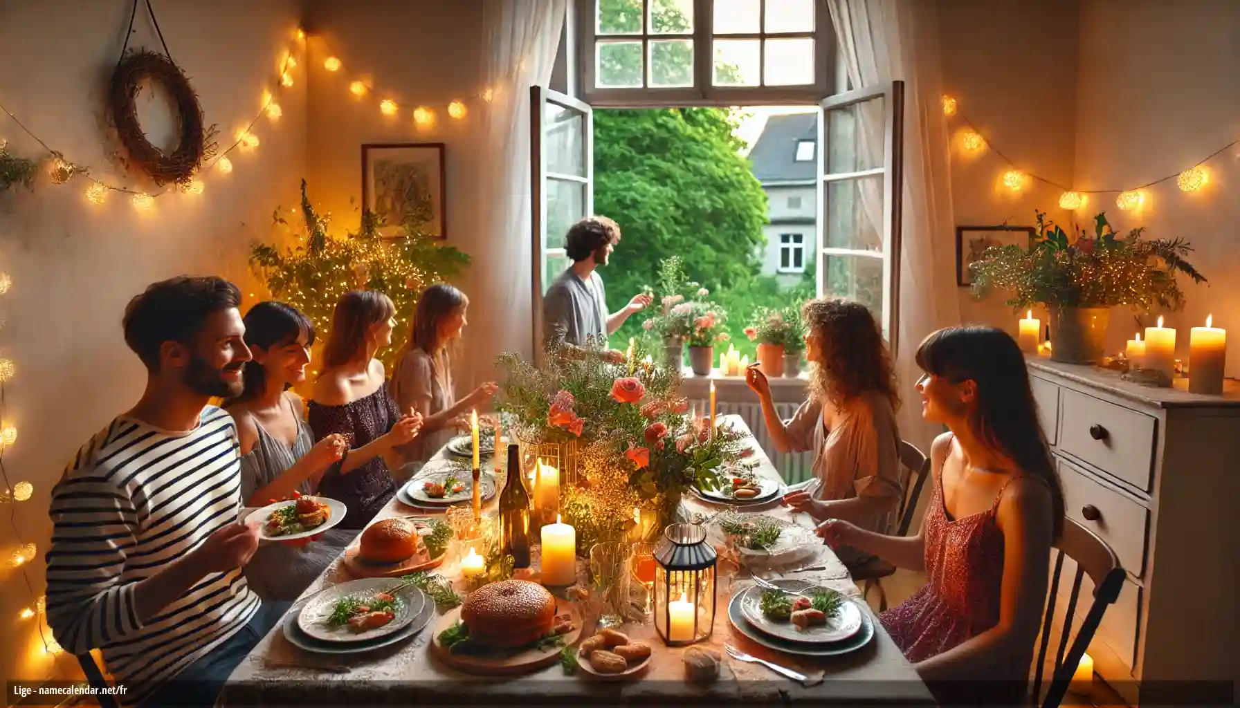 Célébration du jour du nom et du nom - Lige