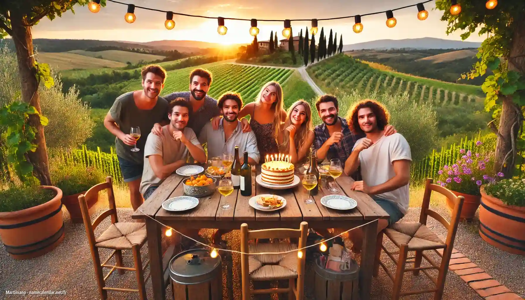 Célébration du jour du nom et du nom - Martiniano