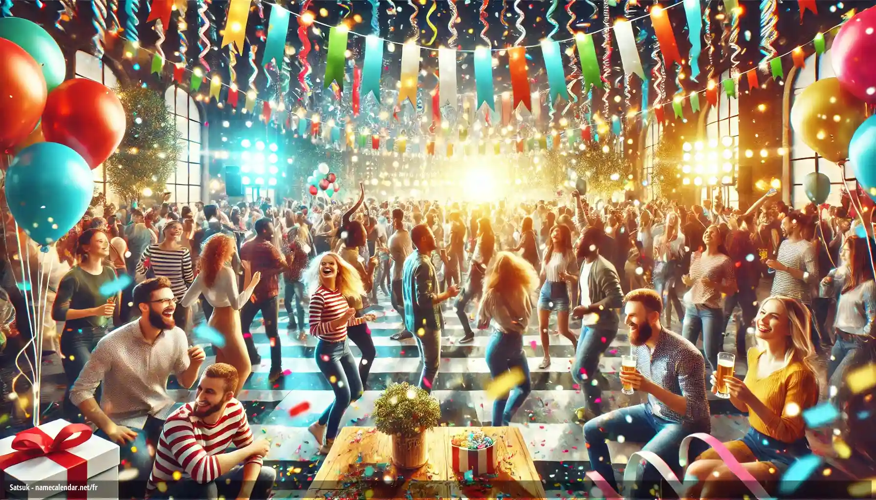 Célébration du jour du nom et du nom - Satsuk