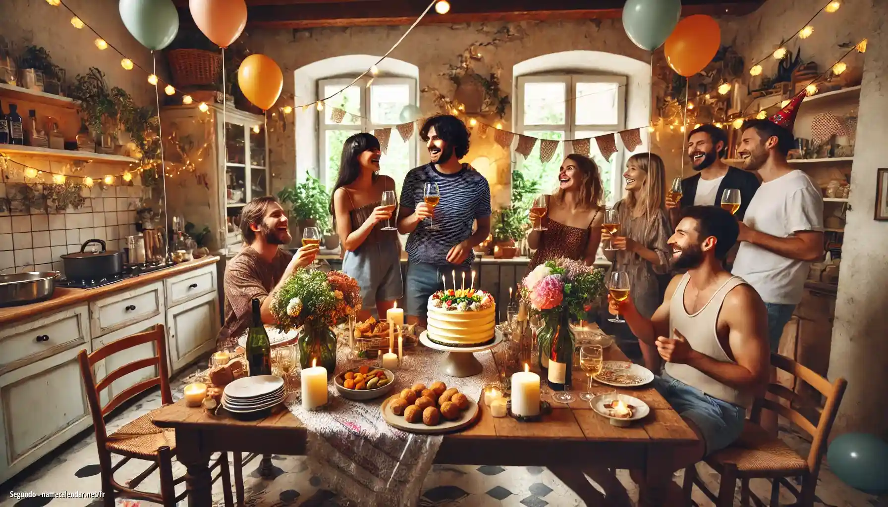 Célébration du jour du nom et du nom - Segundo