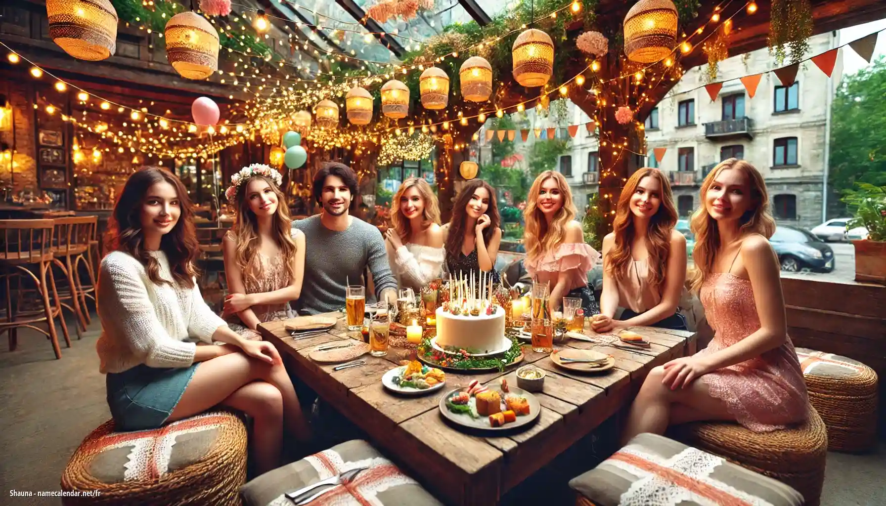 Célébration du jour du nom et du nom - Shauna