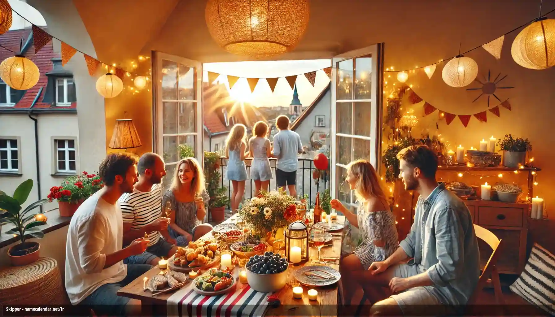 Célébration du jour du nom et du nom - Skipper