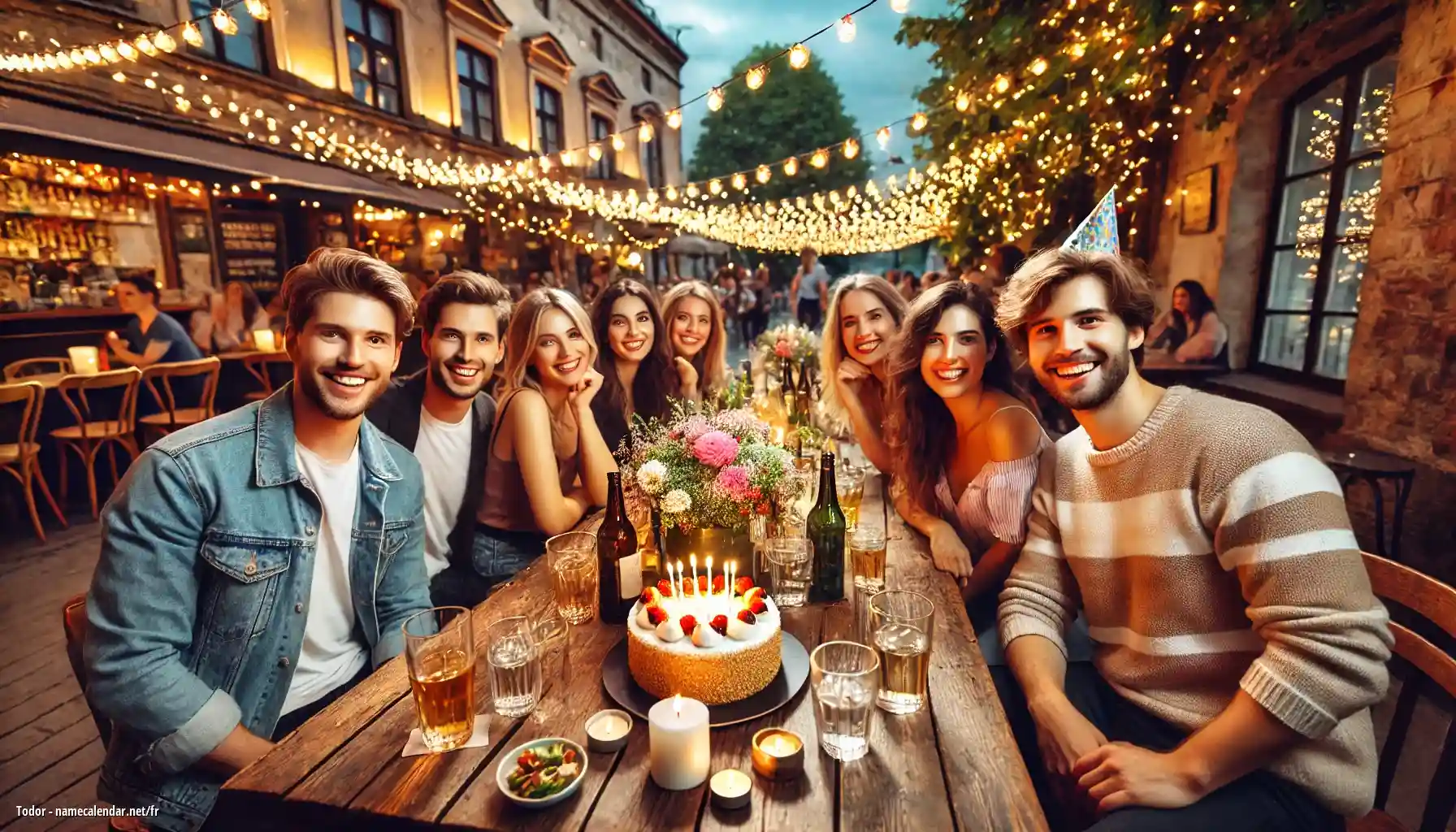 Célébration du jour du nom et du nom - Todor