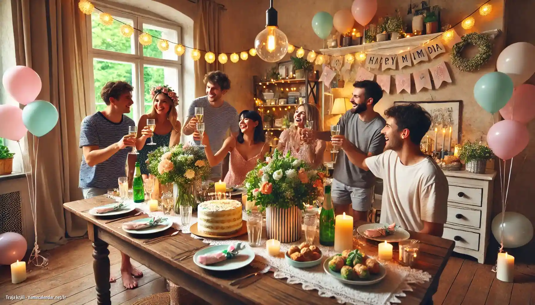 Célébration du jour du nom et du nom - Traja králi