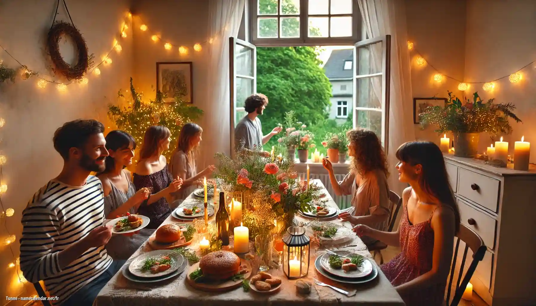 Célébration du jour du nom et du nom - Tunne