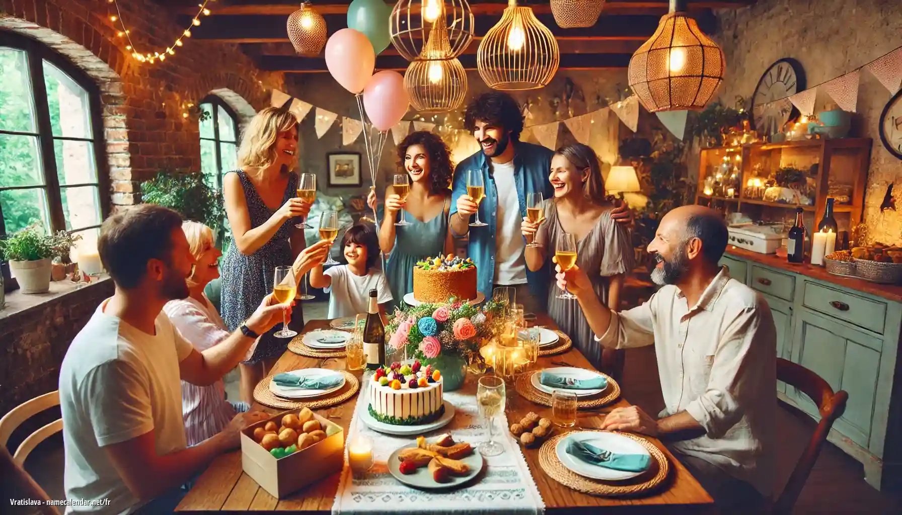 Célébration du jour du nom et du nom - Vratislava