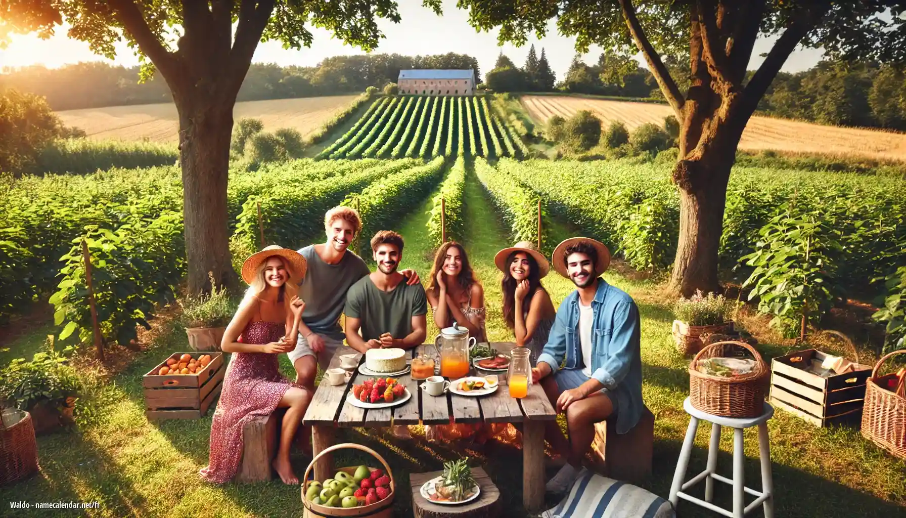 Célébration du jour du nom et du nom - Waldo