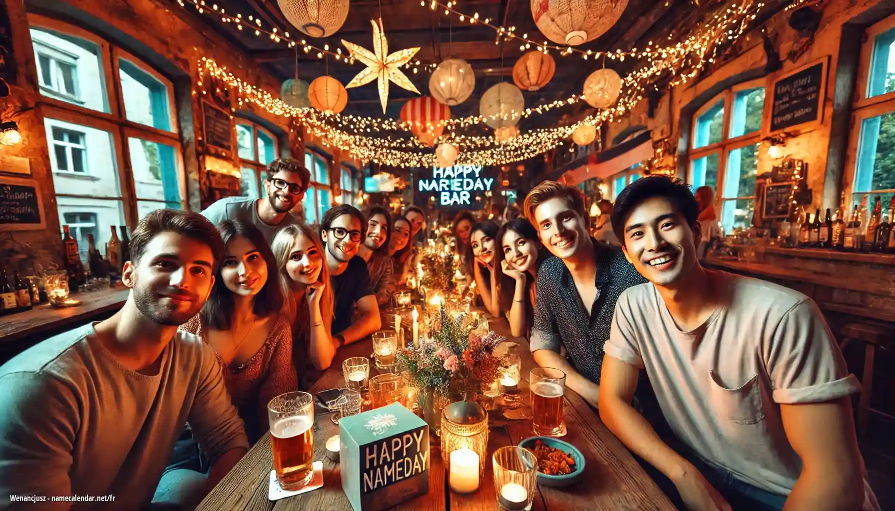 Célébration du jour du nom et du nom - Wenancjusz