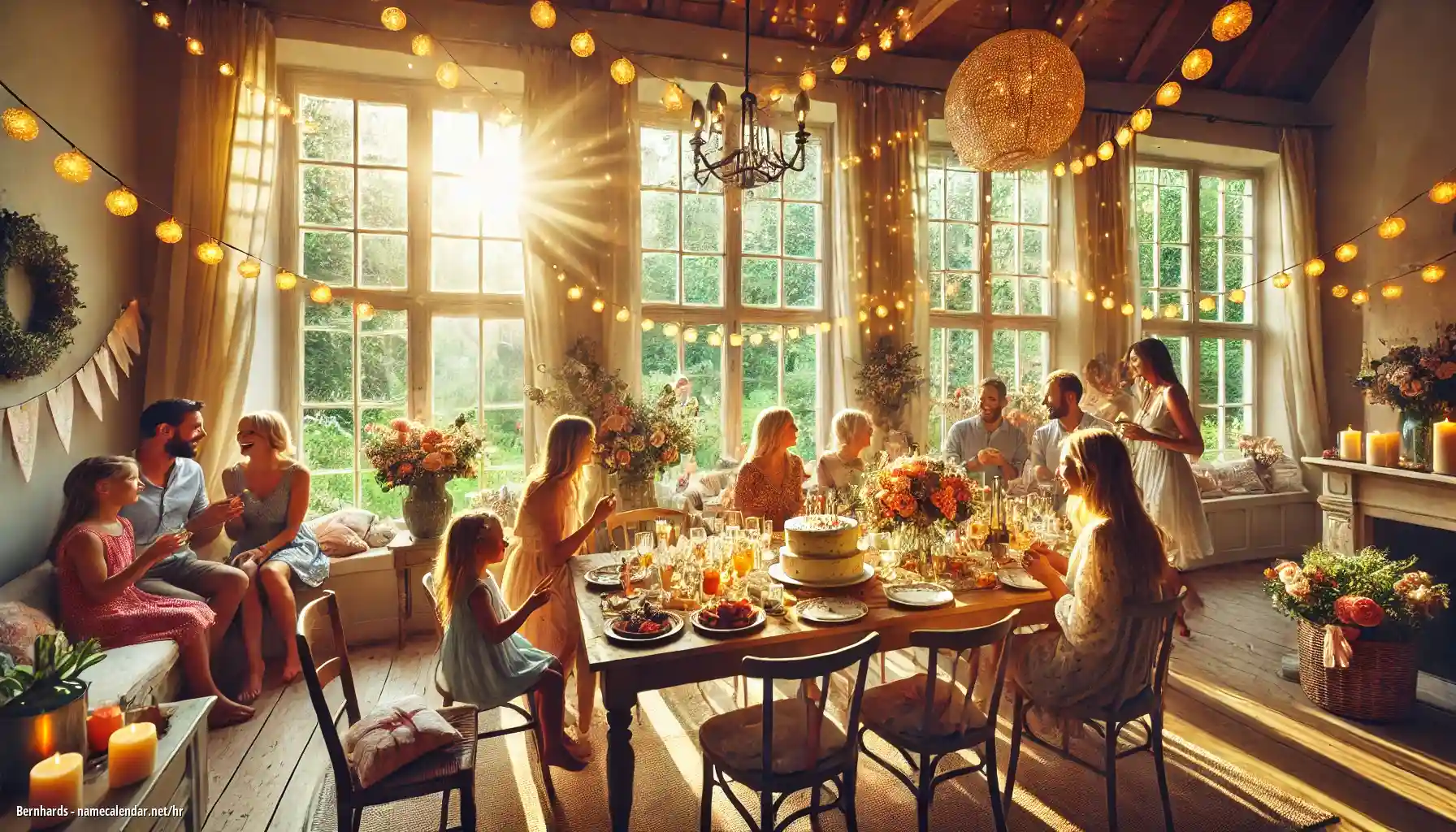 Proslava imendana i imendana - Bernhards
