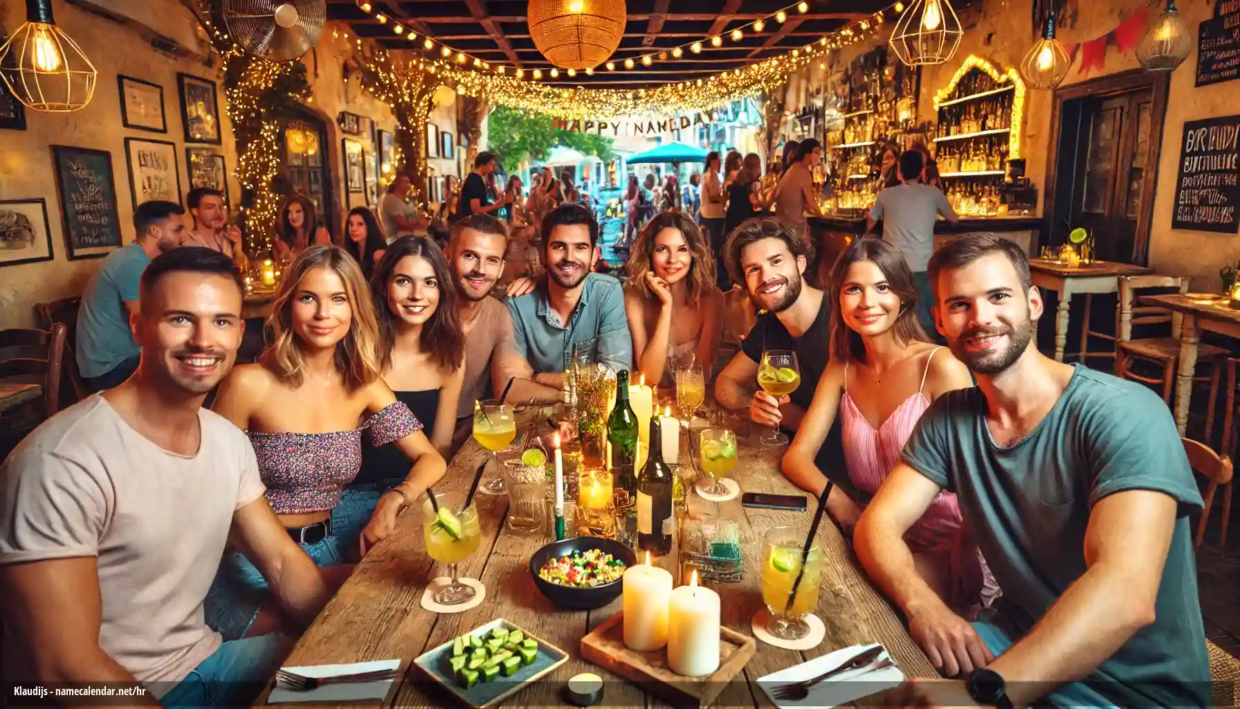 Proslava imendana i imendana - Klaudijs