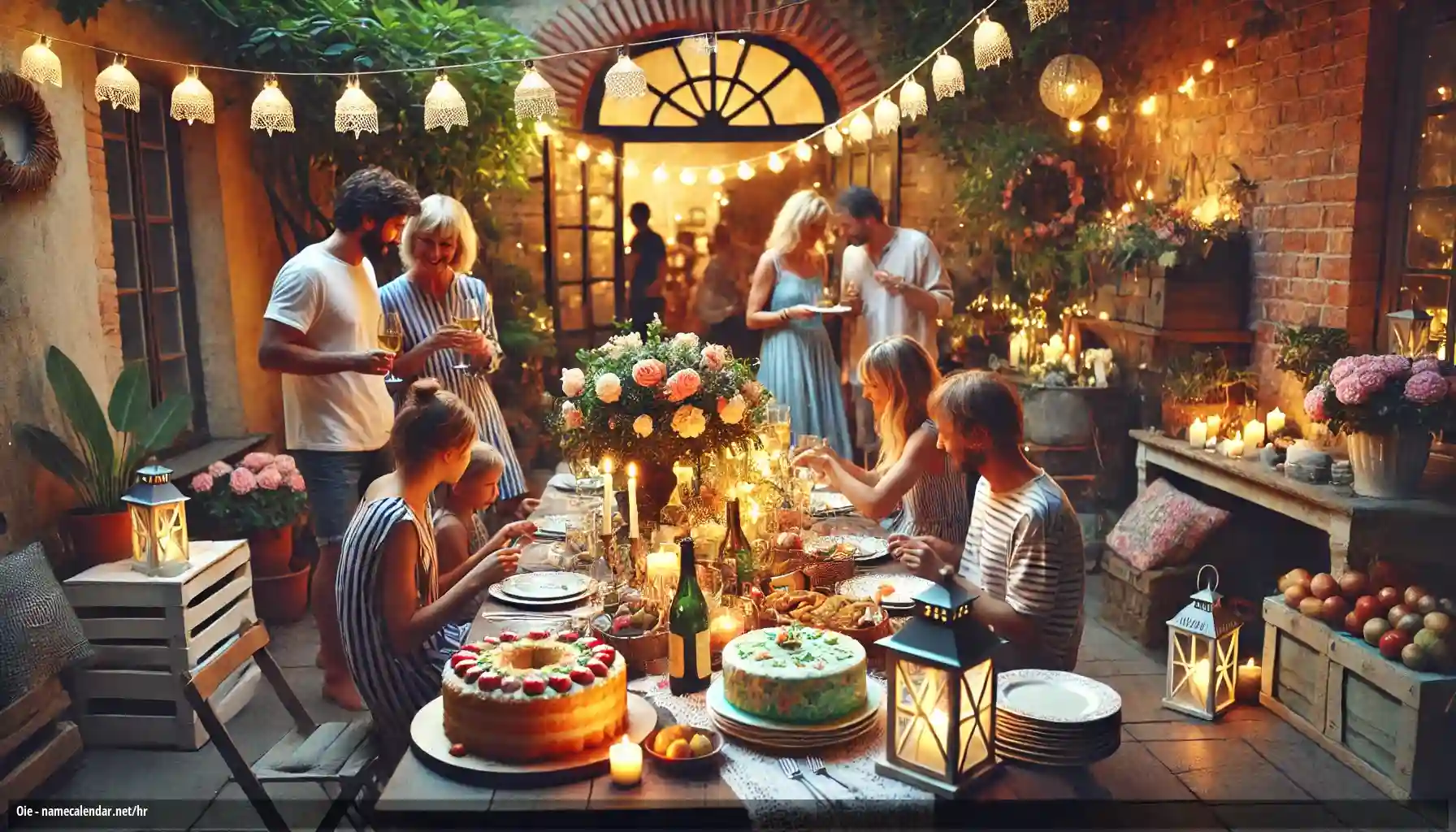 Proslava imendana i imendana - Oie