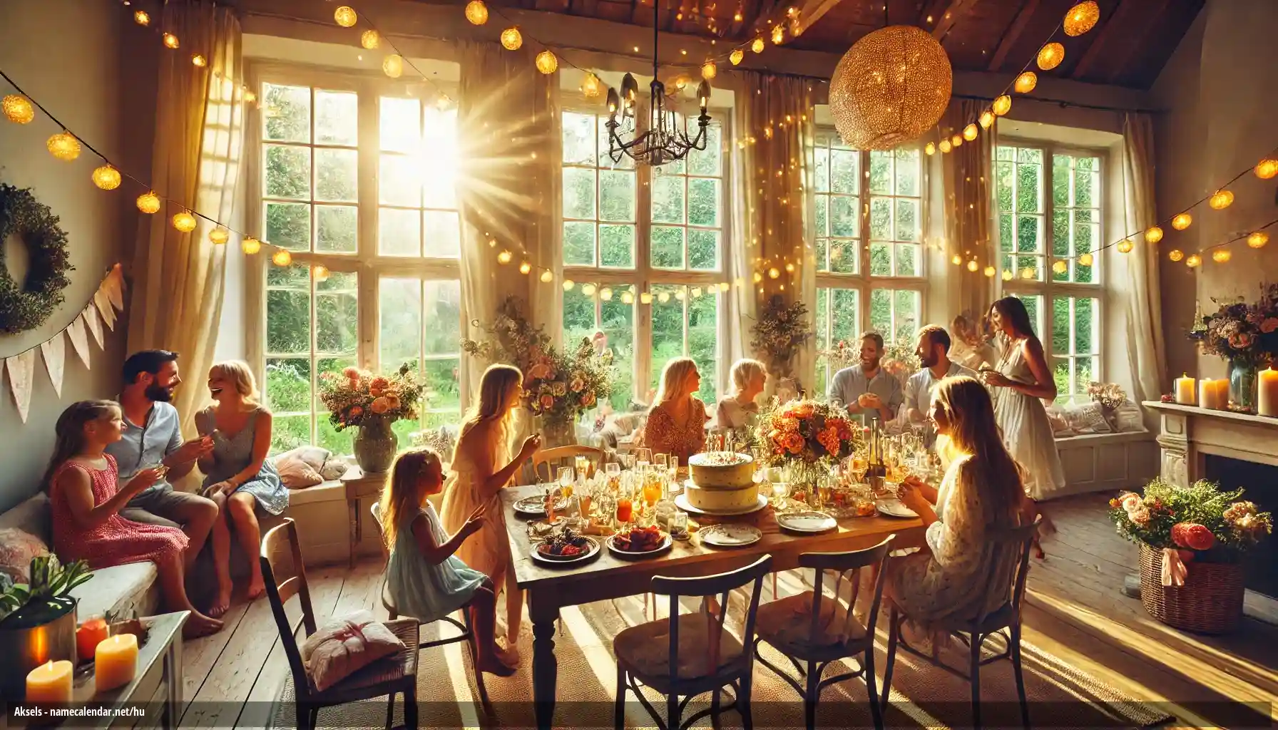 Névnap és név megünneplése - Aksels