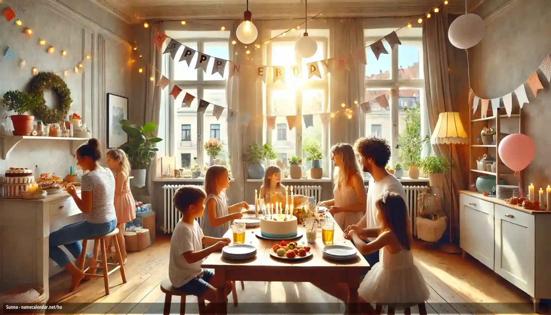 Névnap és név megünneplése - Sunna