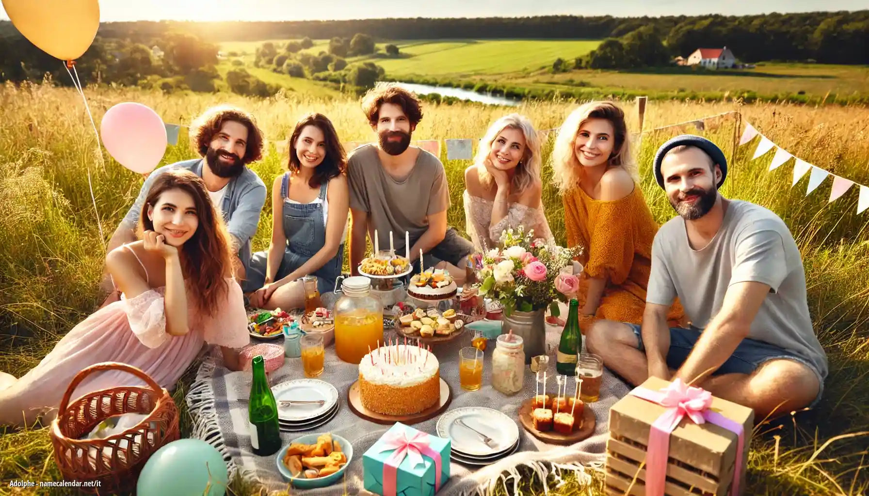 Celebrazione dell'onomastico e del nome - Adolphe