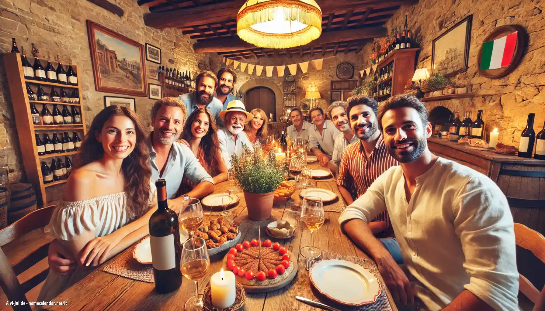 Celebrazione dell'onomastico e del nome - Alvi-Julide