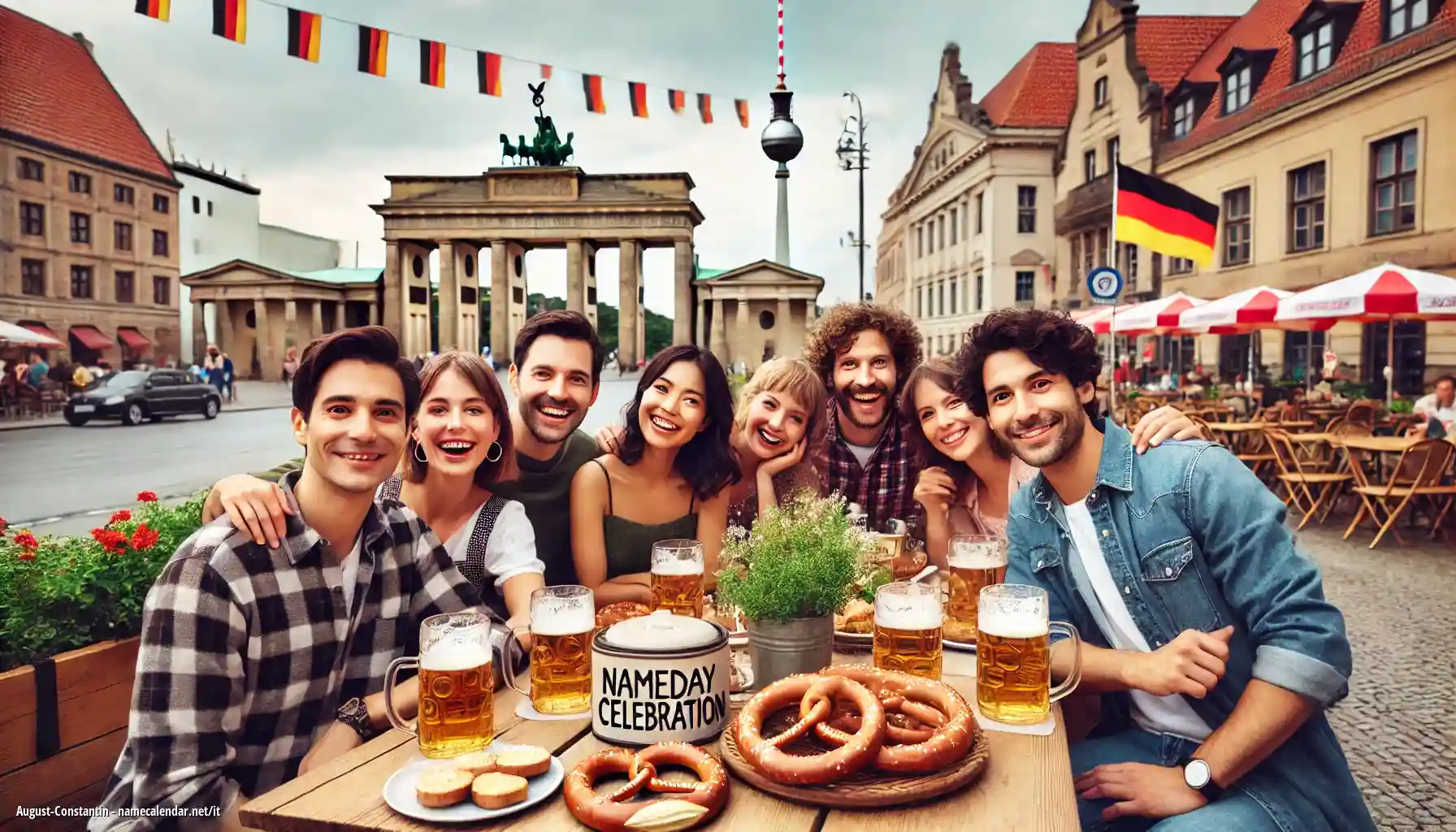 Celebrazione dell'onomastico e del nome - August-Constantin