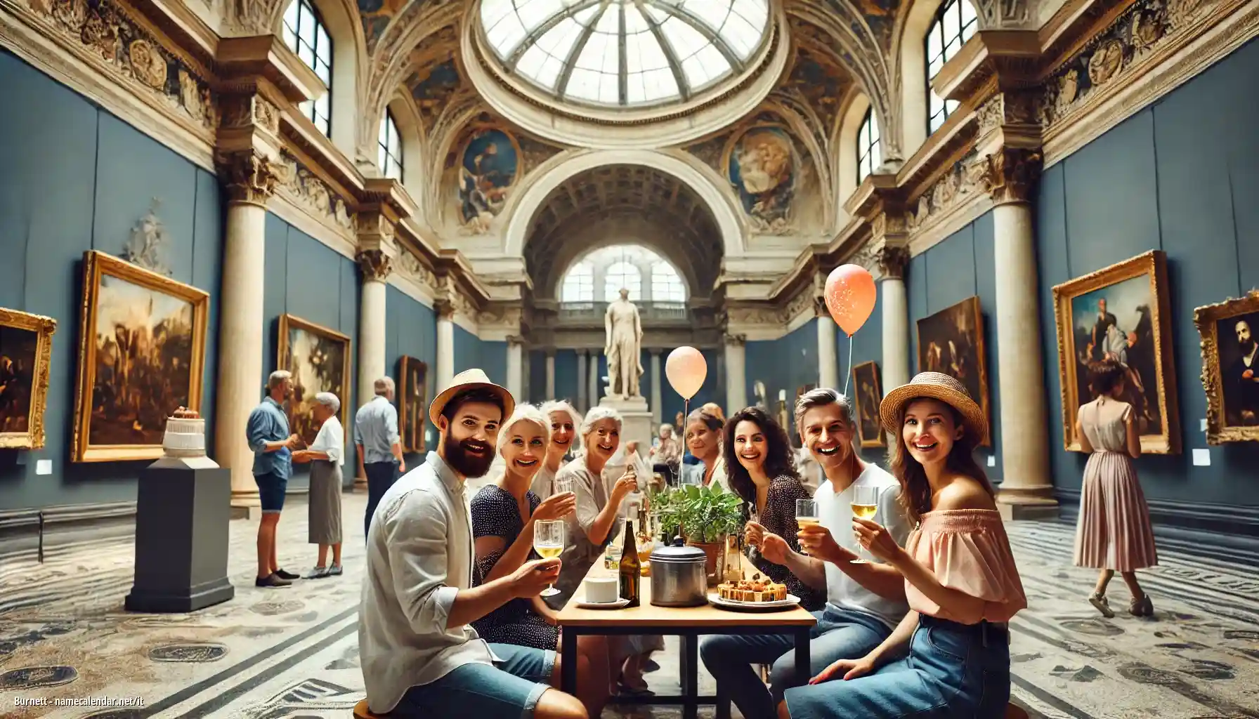 Celebrazione dell'onomastico e del nome - Burnett