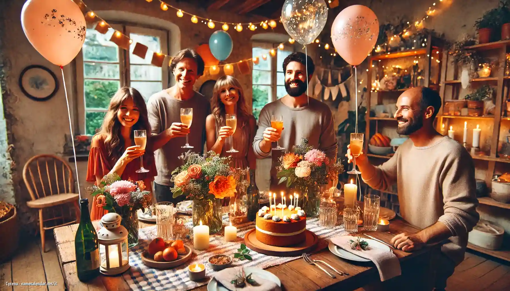 Celebrazione dell'onomastico e del nome - Cyrena