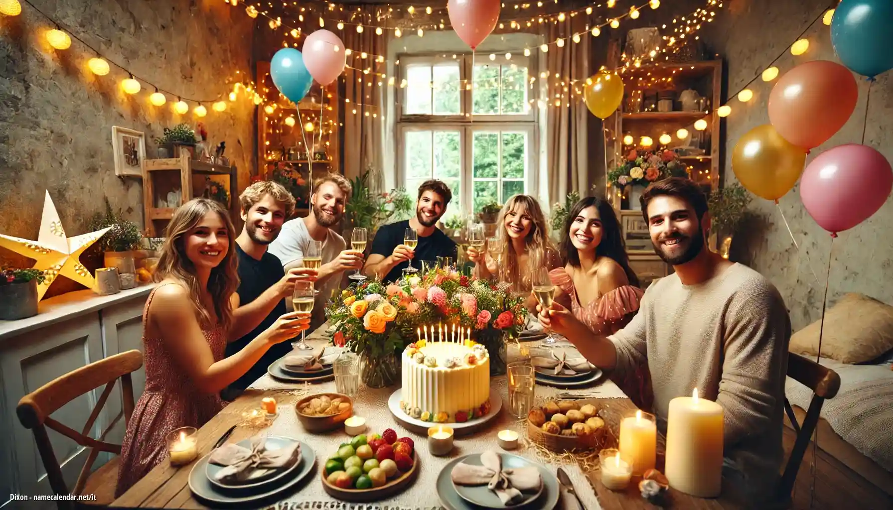 Celebrazione dell'onomastico e del nome - Dixon