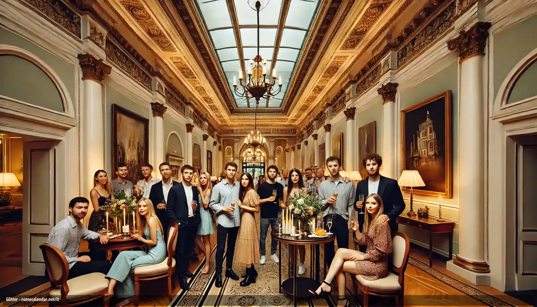 Celebrazione dell'onomastico e del nome - Glitter