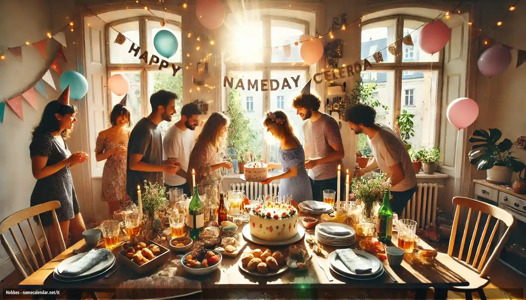 Celebrazione dell'onomastico e del nome - Hobbes