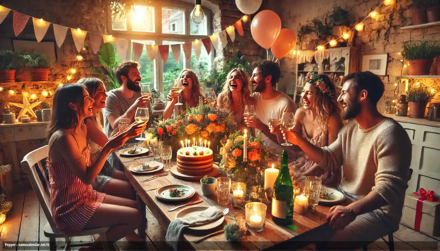 Celebrazione dell'onomastico e del nome - Pepper