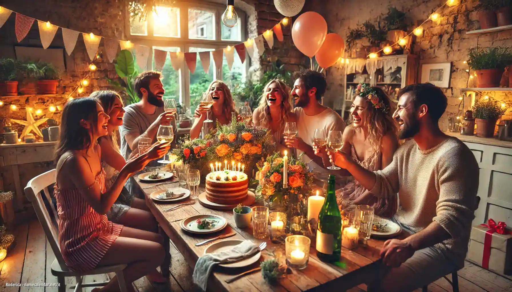 Celebrazione dell'onomastico e del nome - Roderica