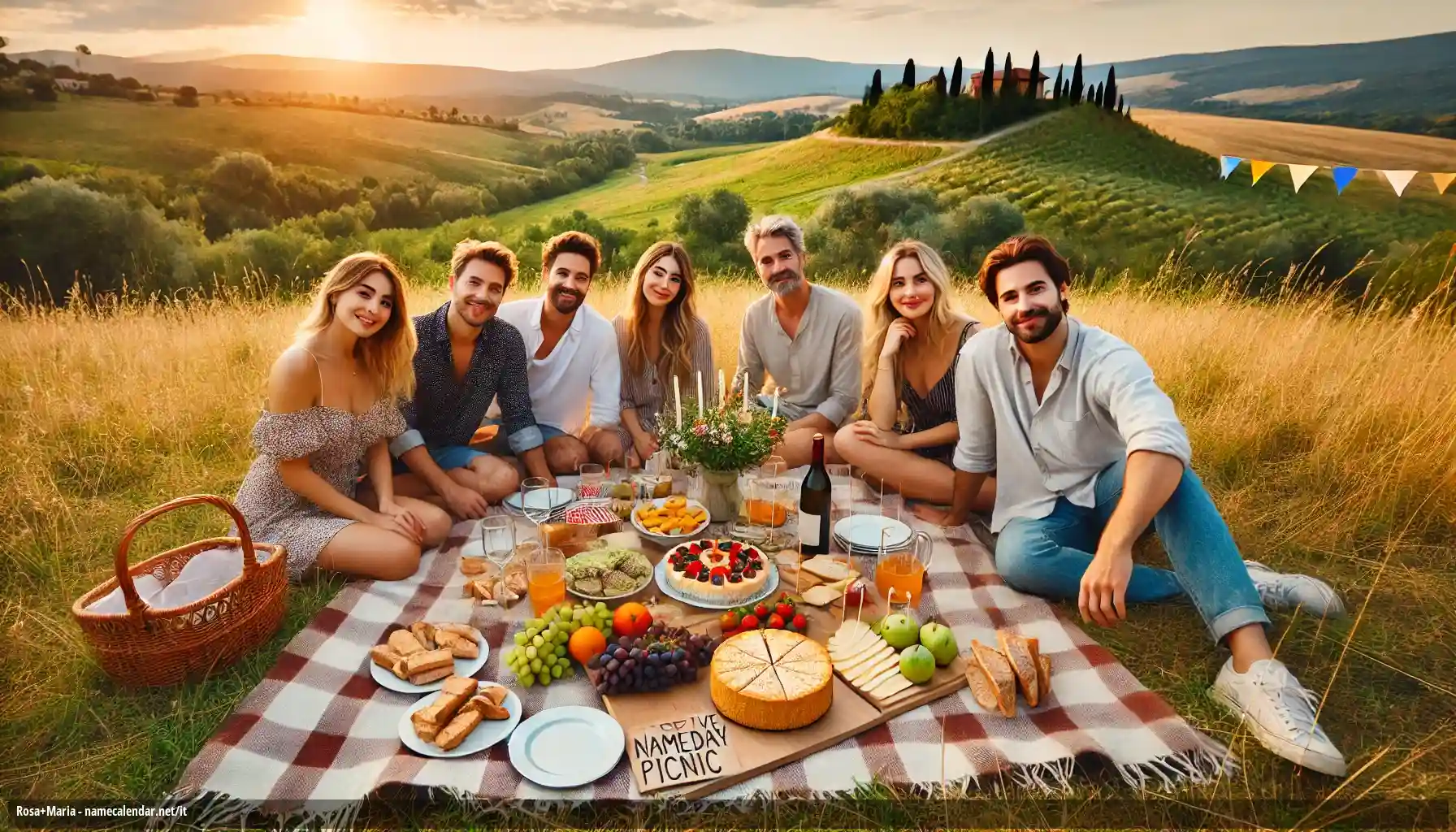 Celebrazione dell'onomastico e del nome - Rosa+Maria