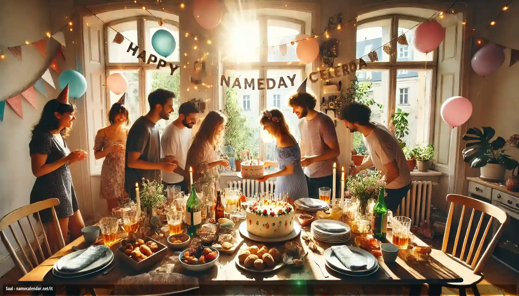Celebrazione dell'onomastico e del nome - Saal