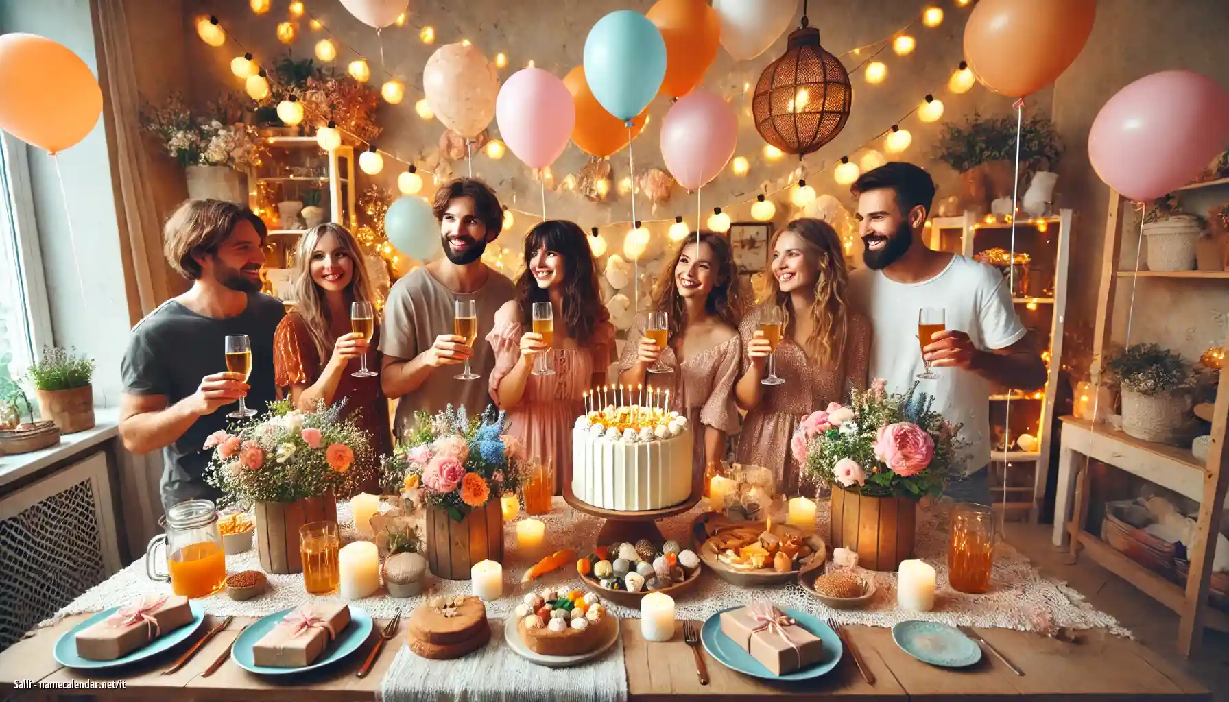 Celebrazione dell'onomastico e del nome - Salli