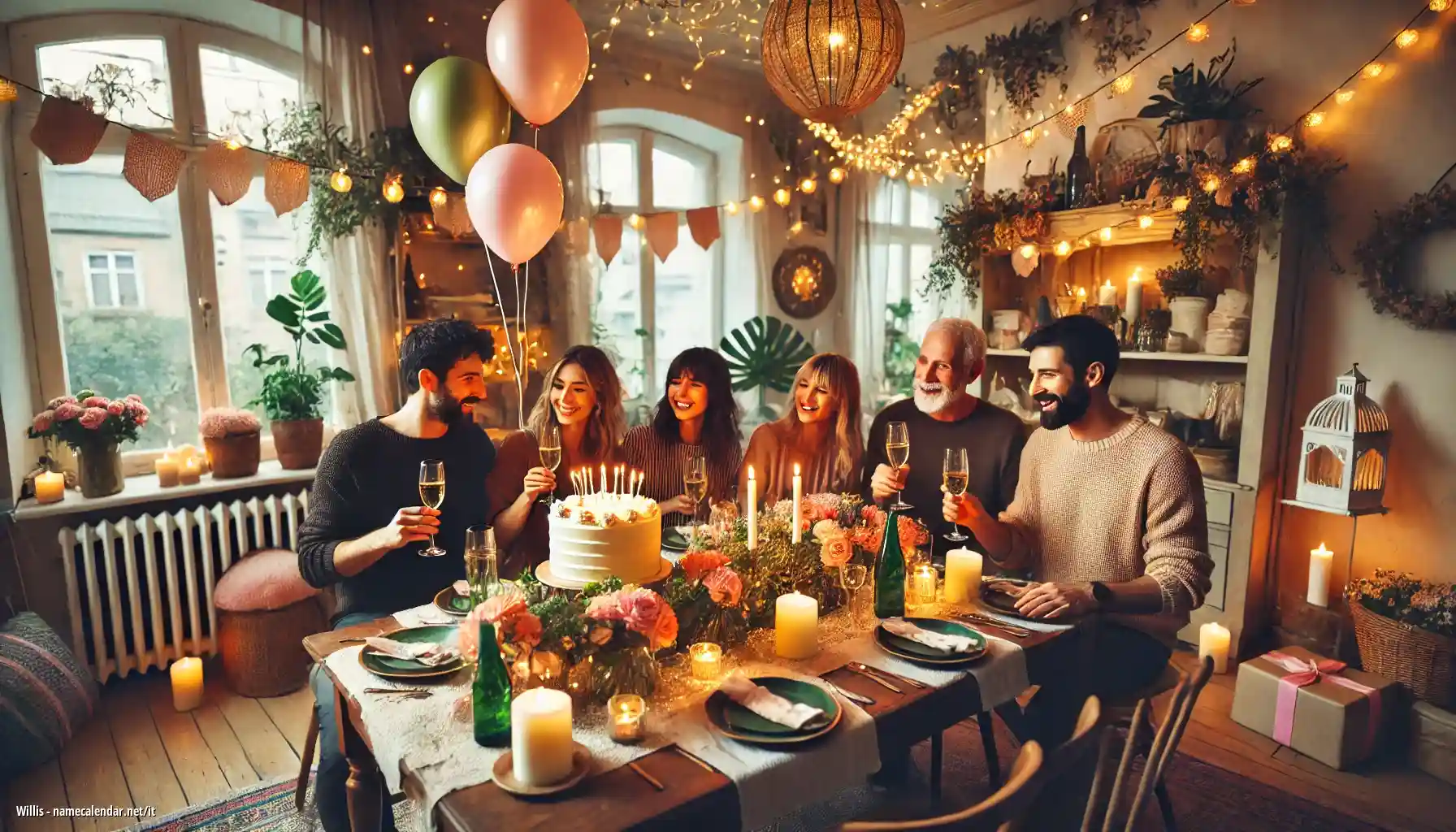 Celebrazione dell'onomastico e del nome - Willis