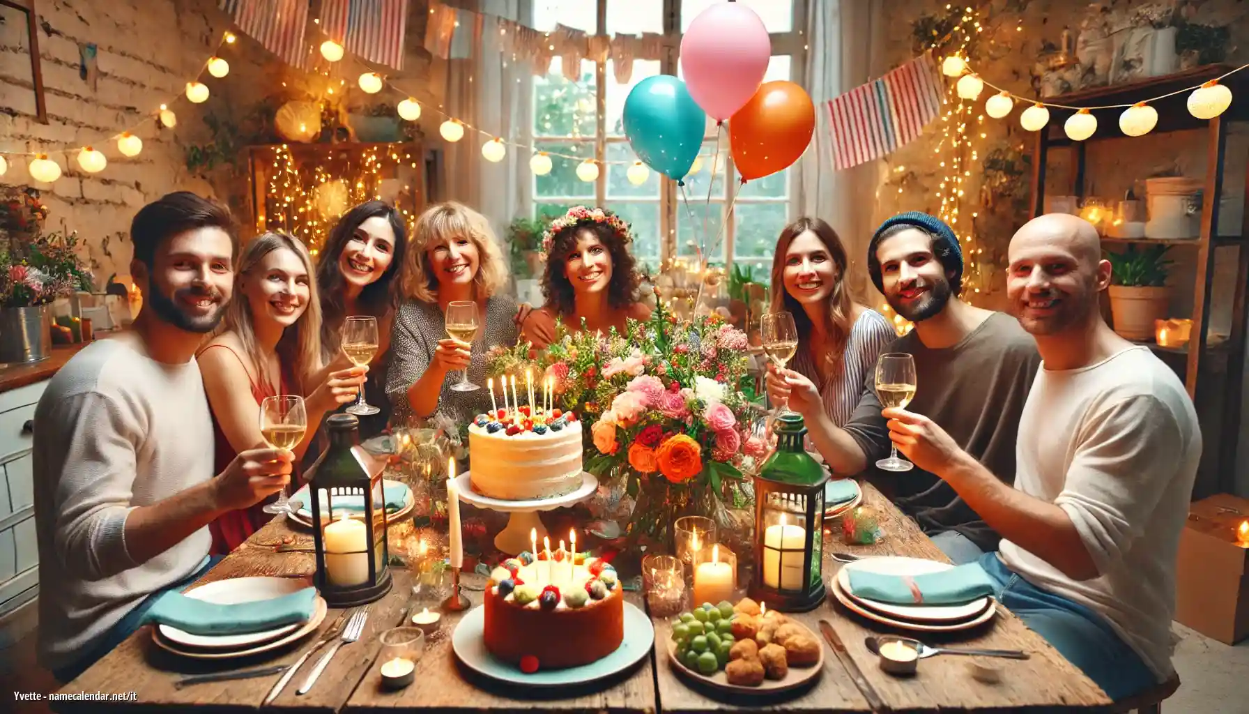 Celebrazione dell'onomastico e del nome - Yvette